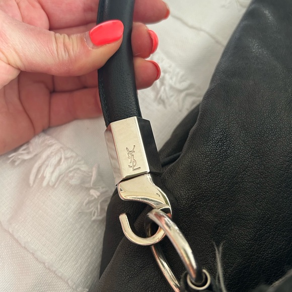 Vintage YSL tote style bag with detachable cosmetic pouch - Picture 4 of 4